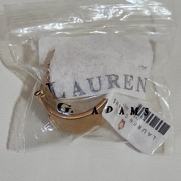 Lauren G Adams 18k Gold Plated Ring Size 9 New
